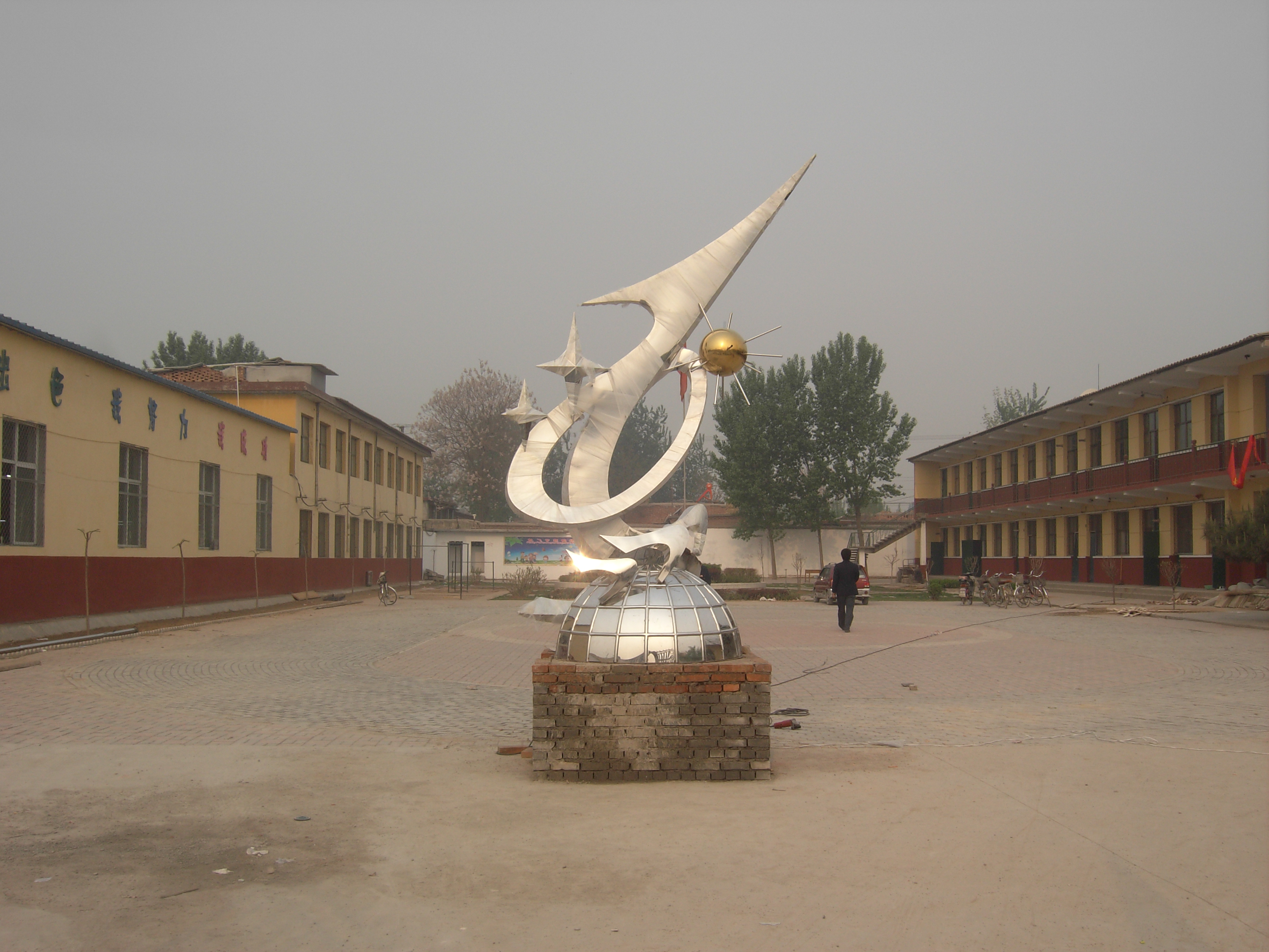 贵州校园不锈钢景观雕塑多少钱佳景雕塑