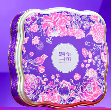 锦华金秋聚福月饼礼盒540g