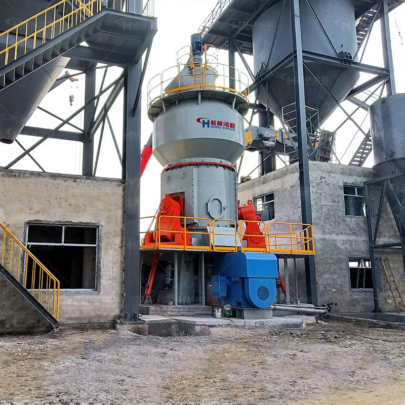 lm型立式辊磨机大型锌焙砂磨粉设备矿粉制备系统1700型