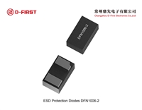TVS阵列DL3321P1 ，高速数据接口的ESD静电保护0.3pF  3.3V