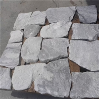 灰纹宇宙 水云石灰碎拼石 毛石贴墙文化石 太行灰蘑菇石