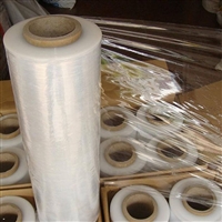 整车供应PE拉伸缠绕膜托盘集装自粘抗拉防刺穿膜塑料薄膜热收缩膜