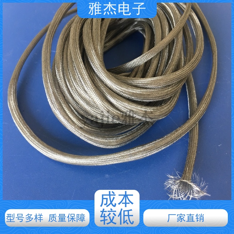 雅杰TZXP10-16轻型防波套 镀锡铜箔丝编织网管-304/316不锈钢编织带