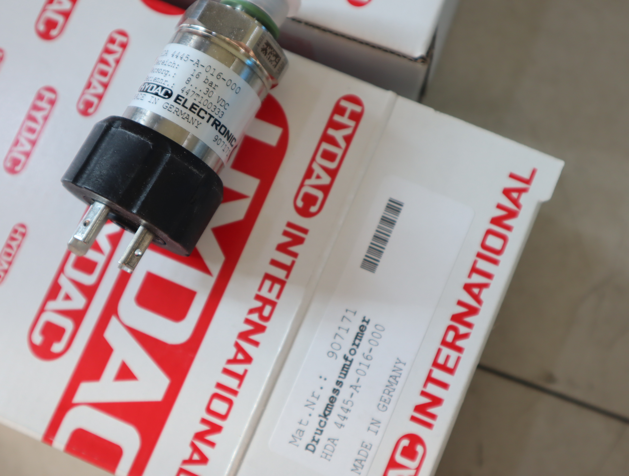 HDA 4445-A-016-000 907171 贺德克HYDAC压力传感器