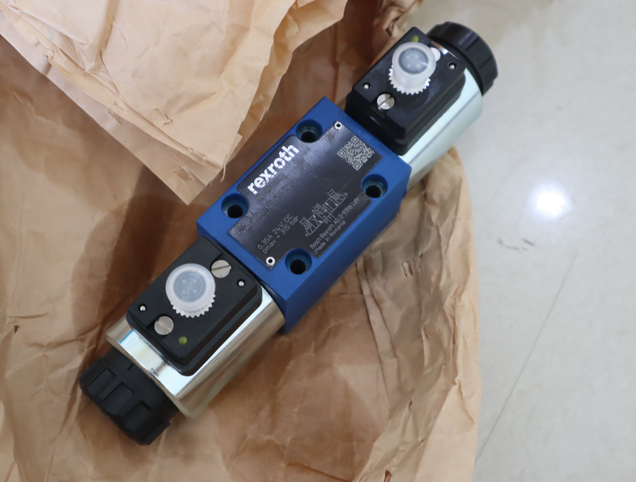 R901235367 4WE6Q62/EG24N9K72LSO407 德国力士乐REXROTH电磁阀