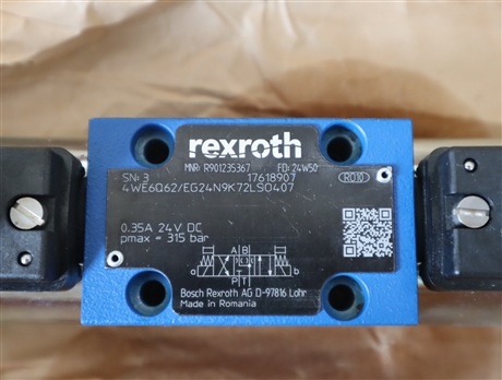 R901235367 4WE6Q6X/EG24N9K72LSO407 德国力士乐REXROTH电磁阀