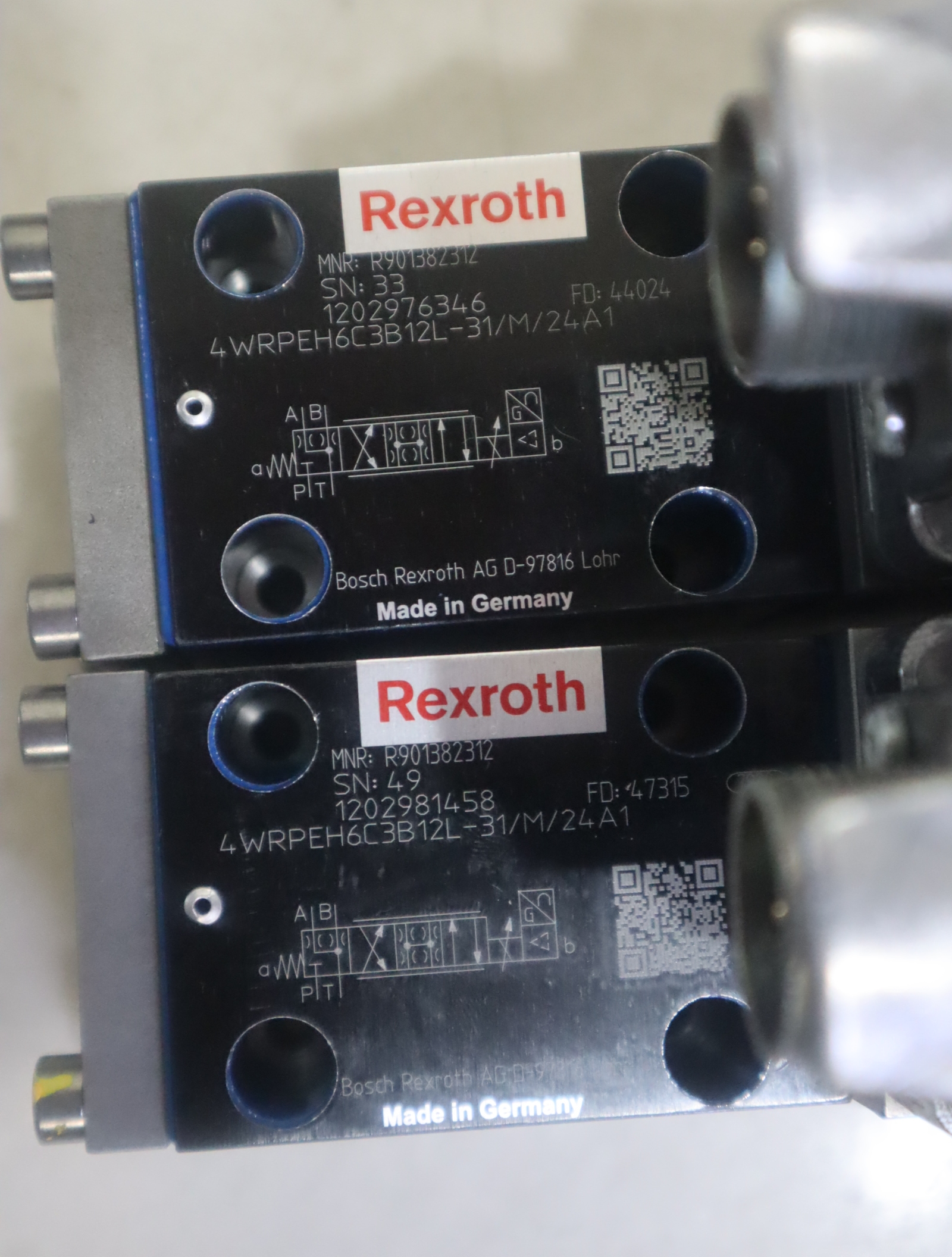 R901382312 4WRPEH6C3B12L-31/M/24A1 德国力士乐REXROTH 高频响阀