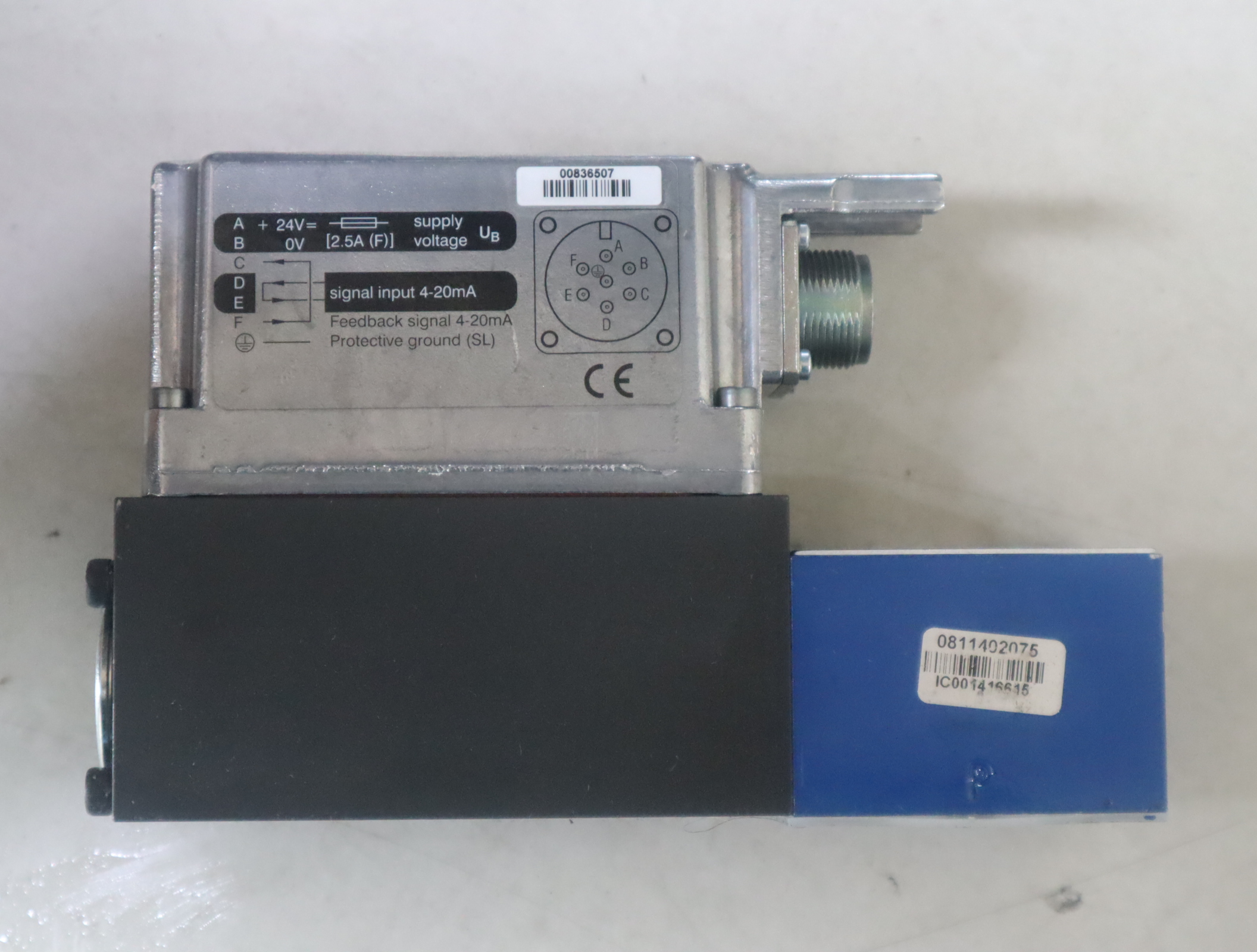 0811402075 DBETBEX-1X/180G24K31F1M 力士乐REXROTH比例溢流阀