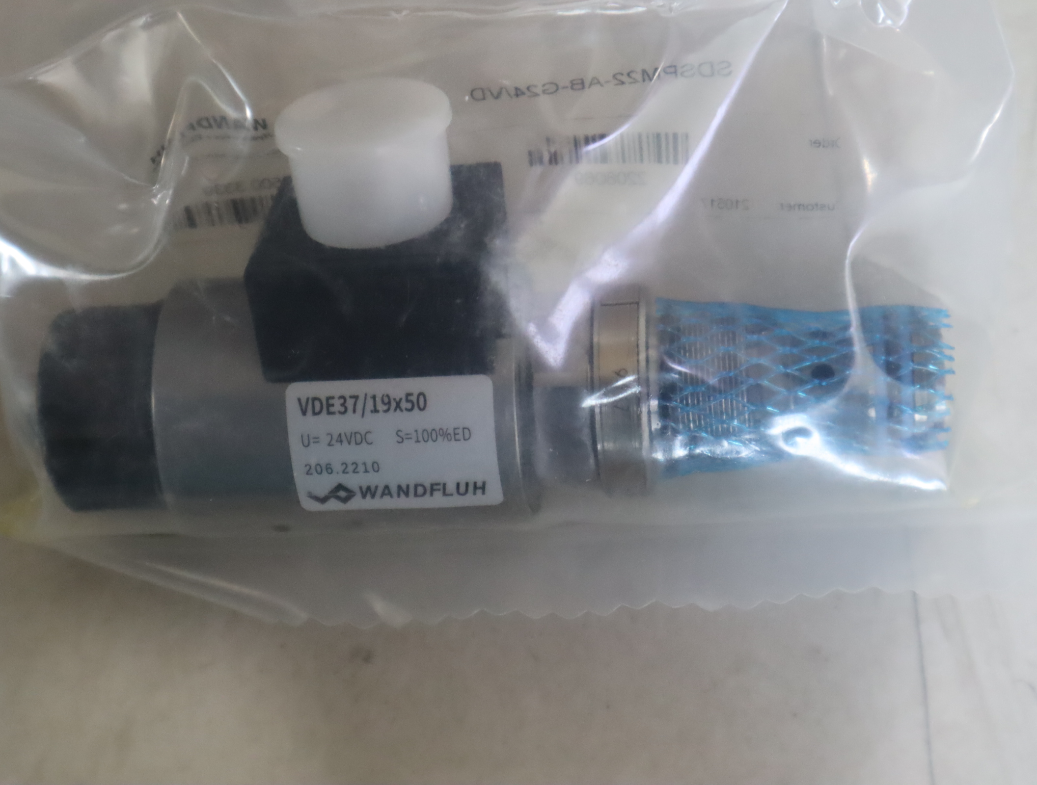 SDSPM22-AB-G24/VD 万福乐WANDFLUH螺纹插装电磁阀