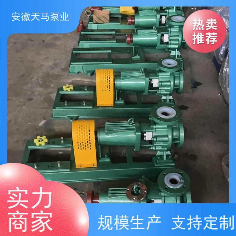 天马机械 衬氟化工离心泵 源厂生产 定制加工 坚固耐用 全国可发