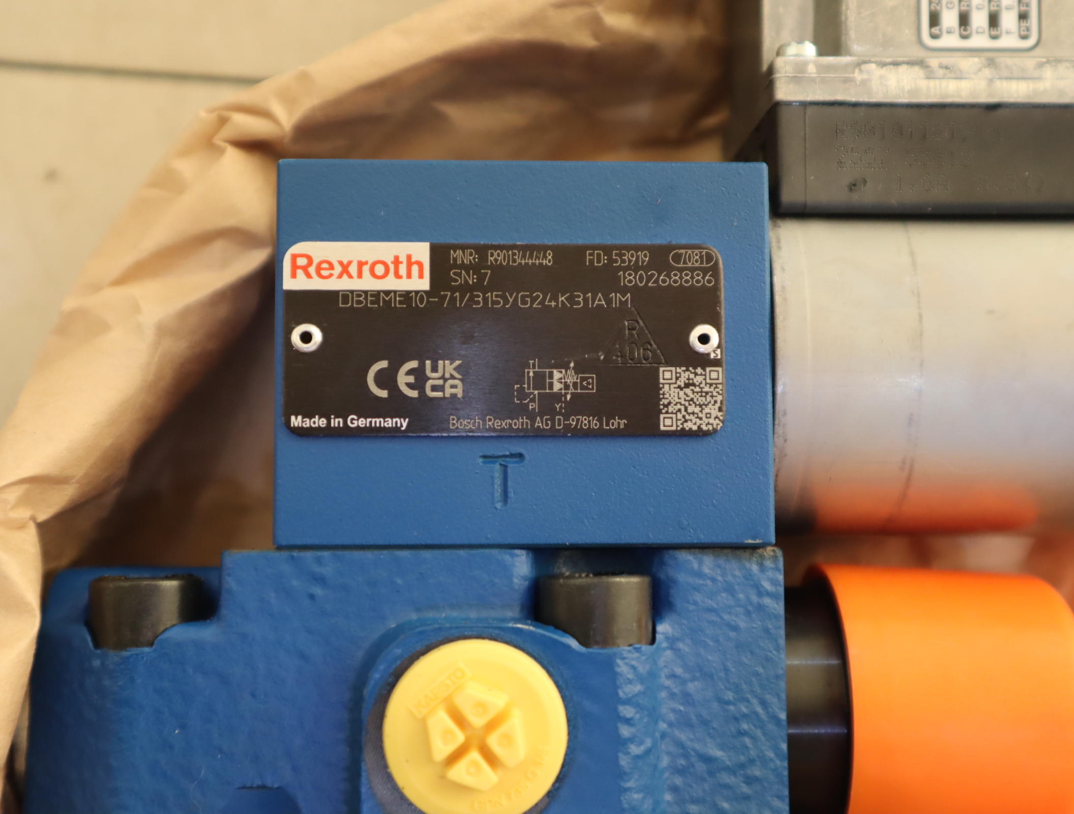 R901344448 DBEME10-71/315YG24K31A1M 力士乐REXROTH比例溢流阀