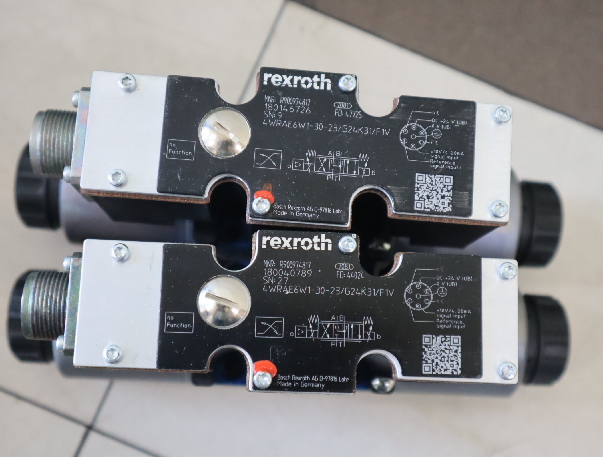 4WRAE6W1-30-23/G24K31/F1V R900974817 力士乐REXROTH比例阀