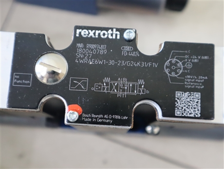 4WRAE6W1-30-2X/G24K31/F1V R900974817 力士乐REXROTH比例阀