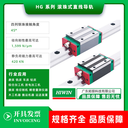 HG系列滚珠式直线导轨