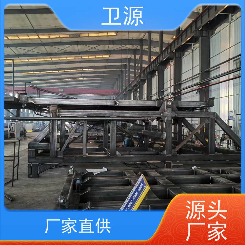 卫源 高效作业 极端工况验证 集装箱液压翻转机 废钢装运