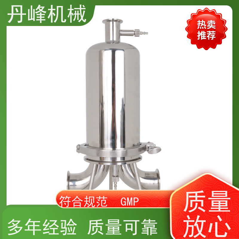 丹峰 不锈钢过滤器0.22微米卡箍式 过滤设备非标定制