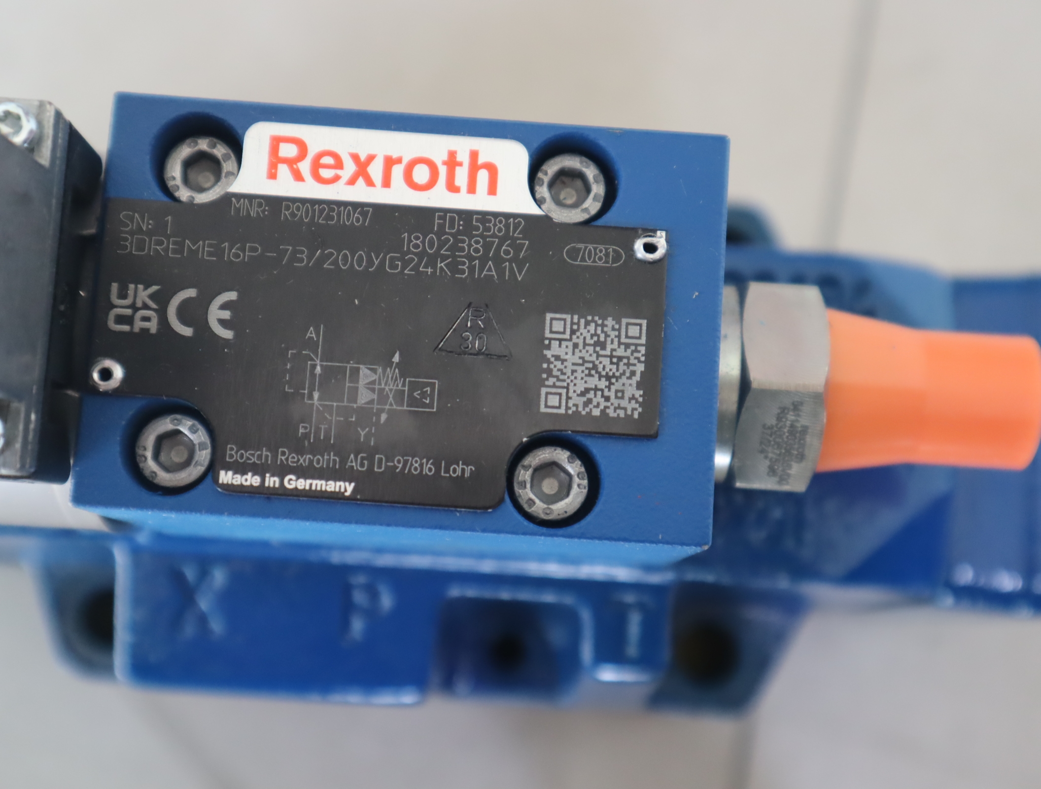 3DREME16P-73/200YG24K31A1V R901231067 力士乐REXROTH减压阀