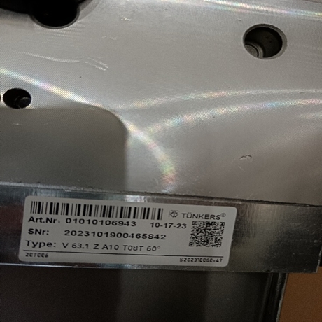 德国TUNKERS平行夹具V240BR2A10T1260  