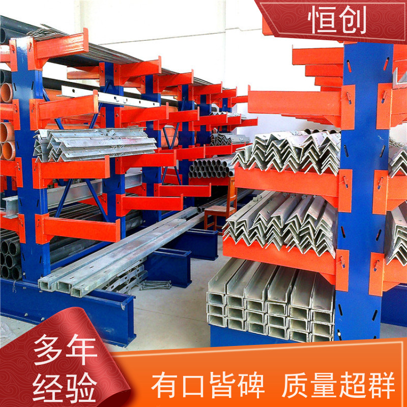 卧式板材货架设计 放钢板的架子 抽屉式模具架图纸 重型仓储架