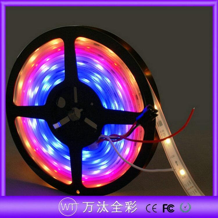 LED万汰科技2811-一米10段30灯幻彩灯条 SK6812全彩