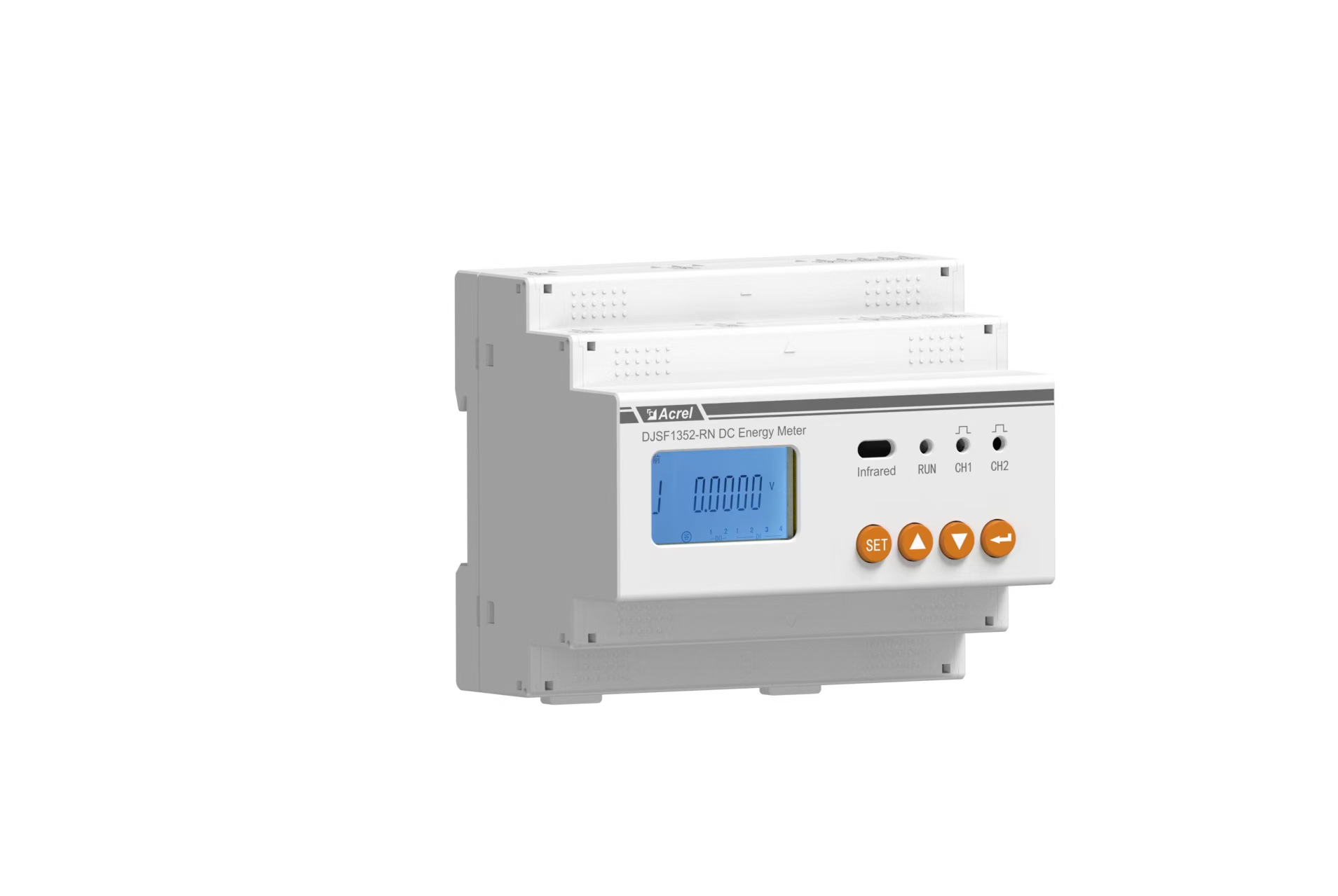 安科瑞DJSF1352-RN-6/DS 储能直流计量 双路导轨式电表 用于充电桩