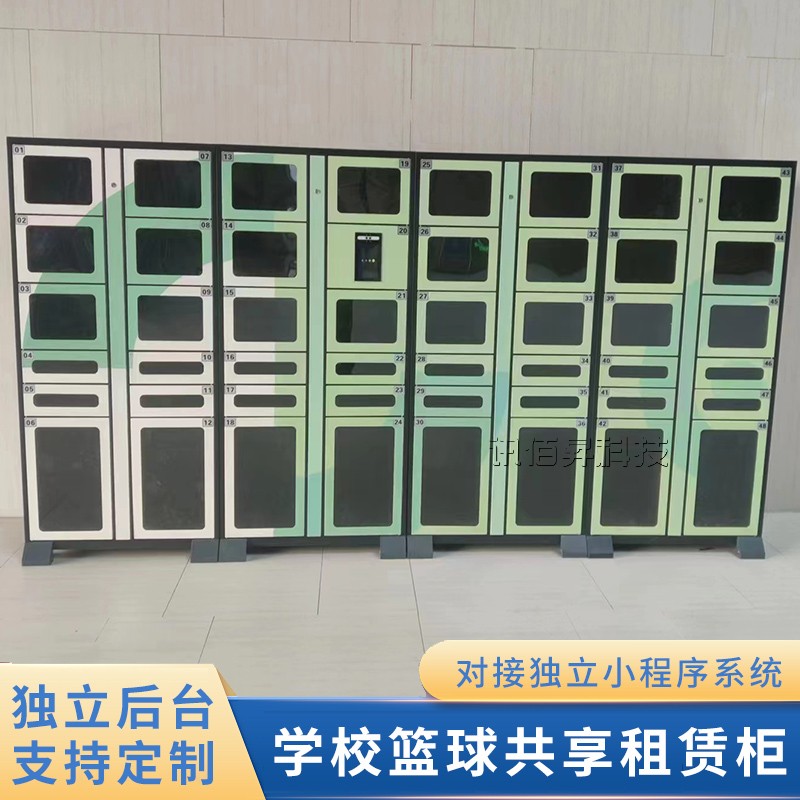 智能共享篮球租赁柜小区便民工具管理柜人脸识别学校体育用品柜