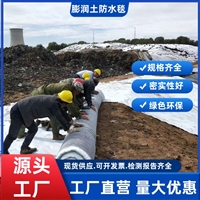 膨润土防水毯 防渗复合土工膜 垃圾填埋场/水利工程用防水卷材