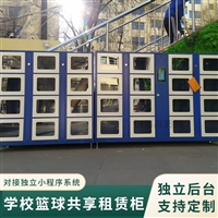 智能篮球共享租借柜 高校学生操场室内体育器材租赁柜 厂家系统