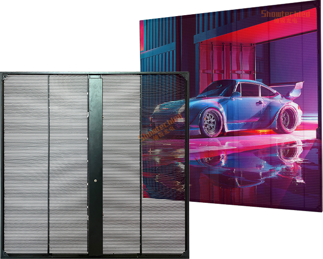 LED透明显示屏TI-0307