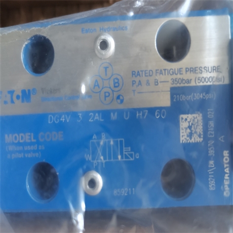 Vicker电磁阀DG4V 3 0B M U D6 60类型描述