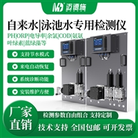 在线余氯检测仪 面板式多功能水质在线监测仪膜过滤水二供壁挂机柜