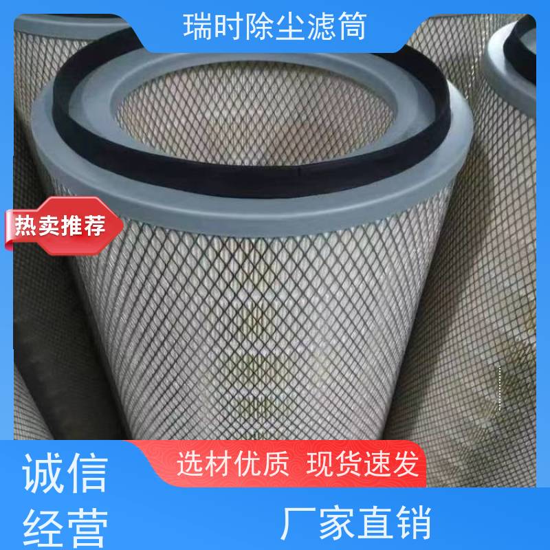 强力除尘滤筒（滤袋式除尘器）瑞时防静电材质 化工粉尘捕集专家