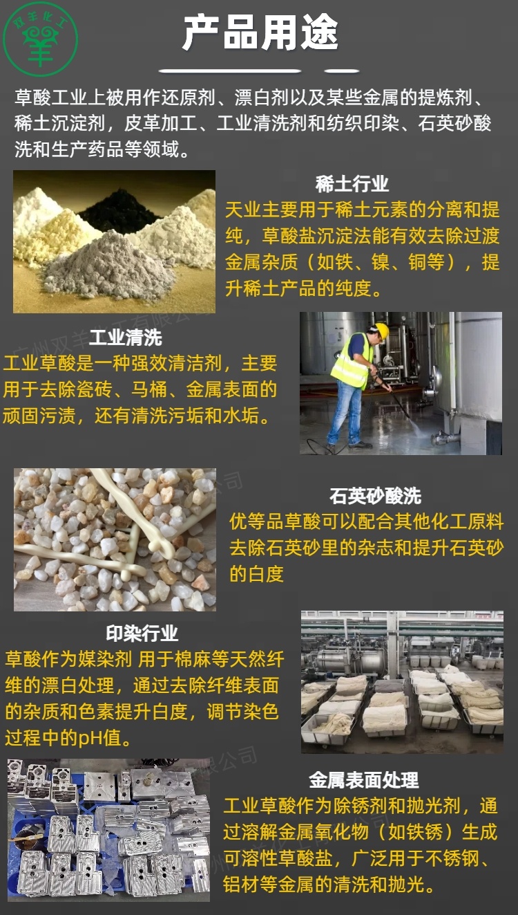 新疆天业草酸 工业99.6%优等品乙二酸