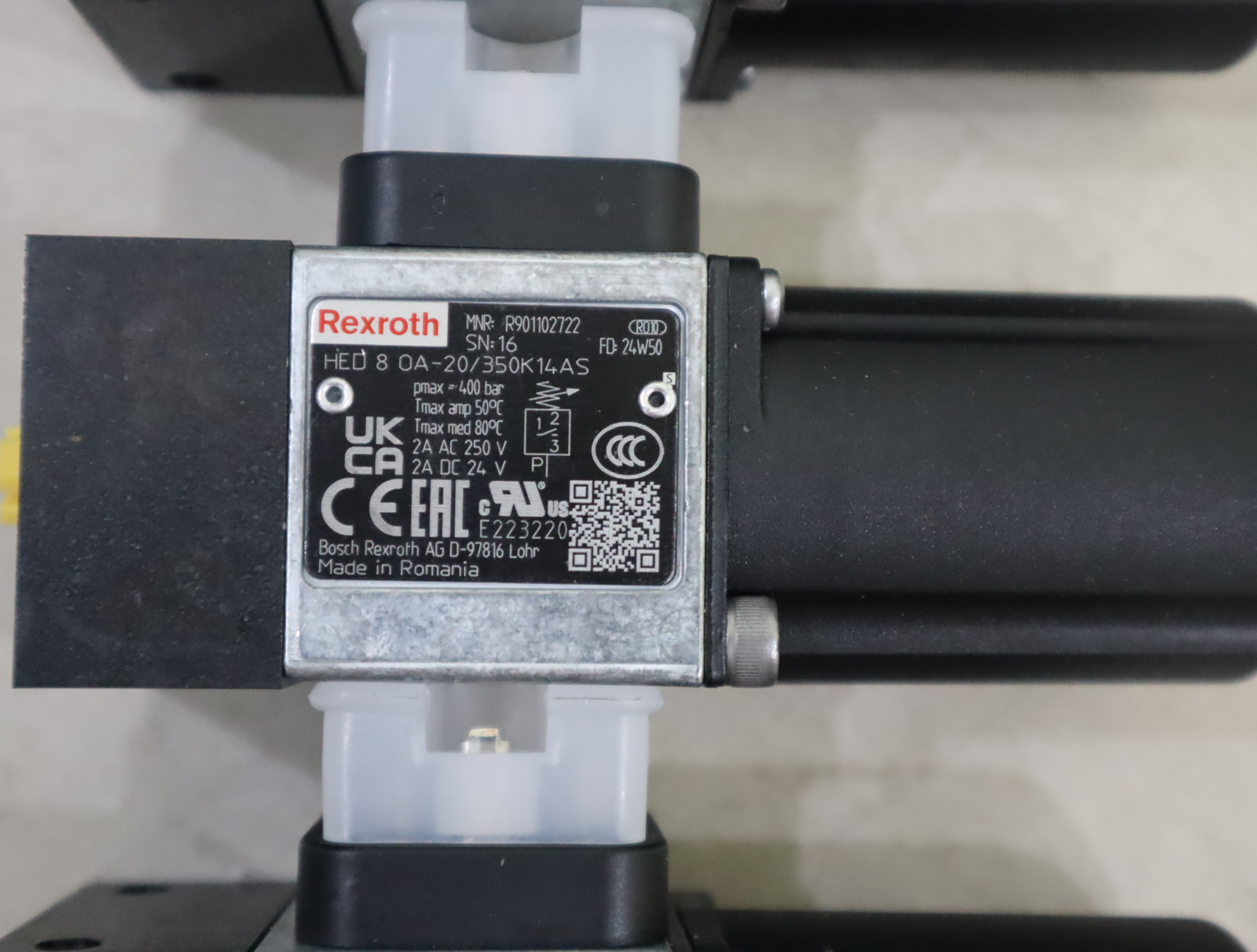 HED8OA-20/350K14AS R901102722 德国力士乐REXROTH压力开关继电器