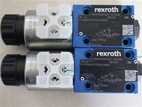 R900052621 M-3SED6UK12/350CG24N9K4 力士乐REXROTH球阀