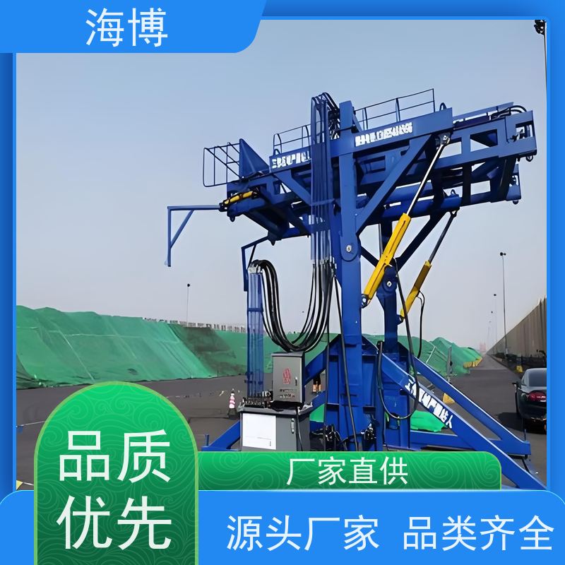 海博 废钢收购 高效作业 结构坚固耐用 物流仓储翻转设备