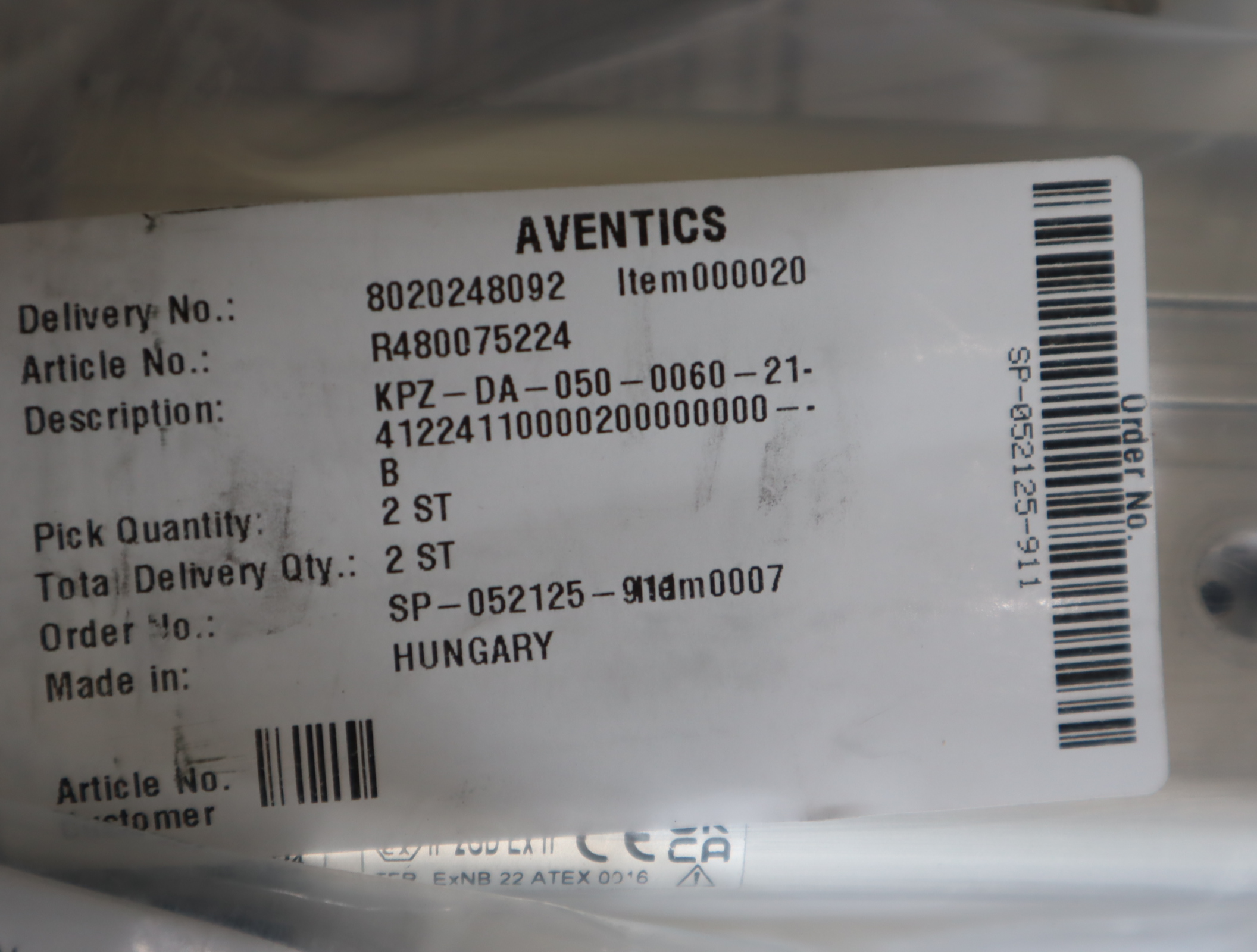 0820059111 R422002357 R480075224 R480074722 AVENTICS安沃驰