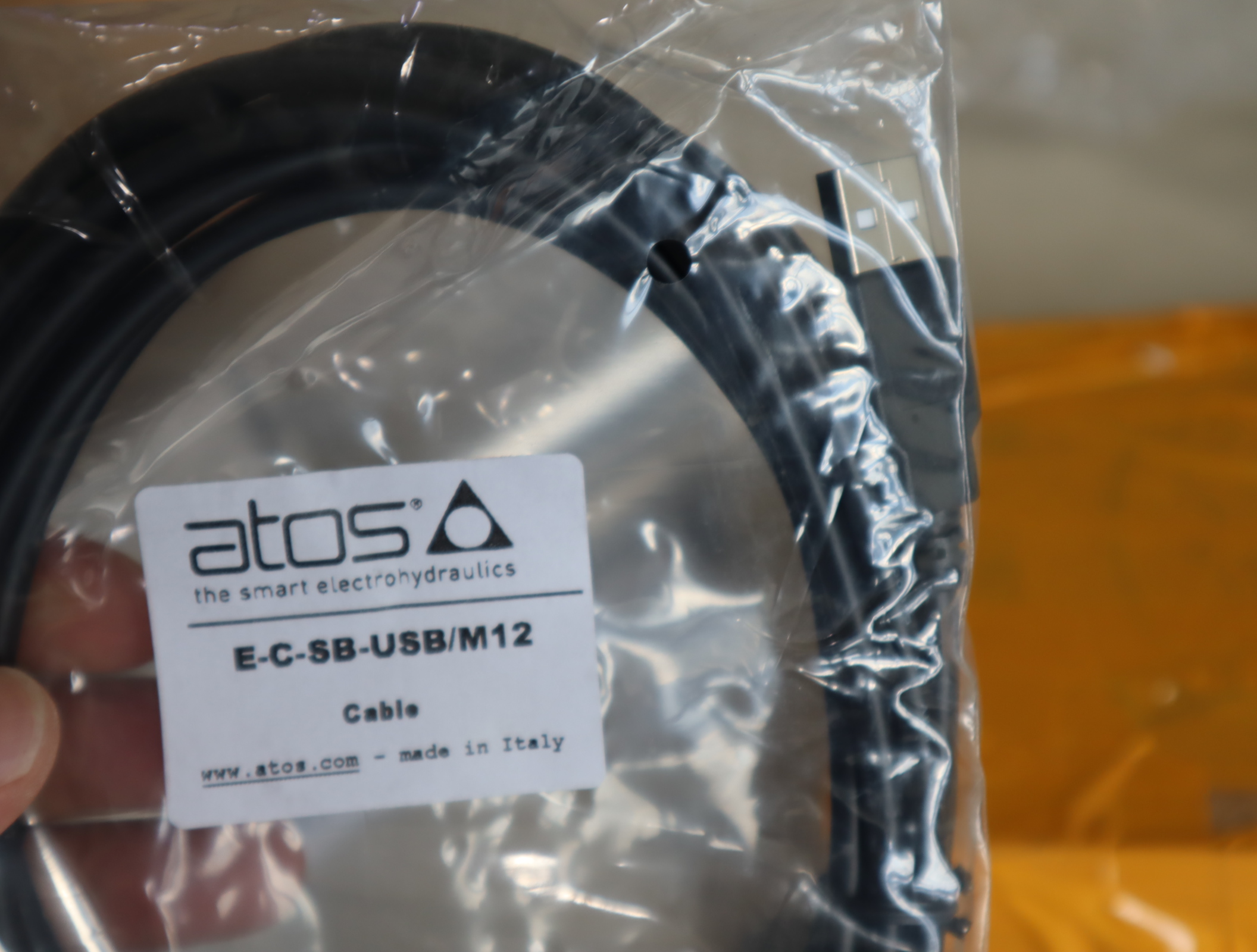 E-C-SB-USB/M12 意大利阿托斯ATOS比例阀数据线电缆