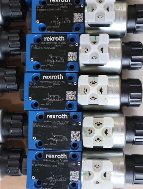 M-3SED6CK14/350CG24N9K4 R900052392 力士乐REXROTH电磁球阀