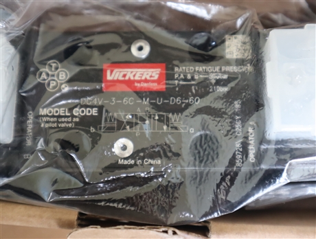 DG4V-3-6C-M-U-D6-60 859726 威格士VICKERS电磁阀丹佛斯DANFOSS