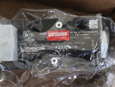 DG4V-3-0A-M-U-H7-69-EN124 6050106 威格士VICKERS电磁阀DANFOSS