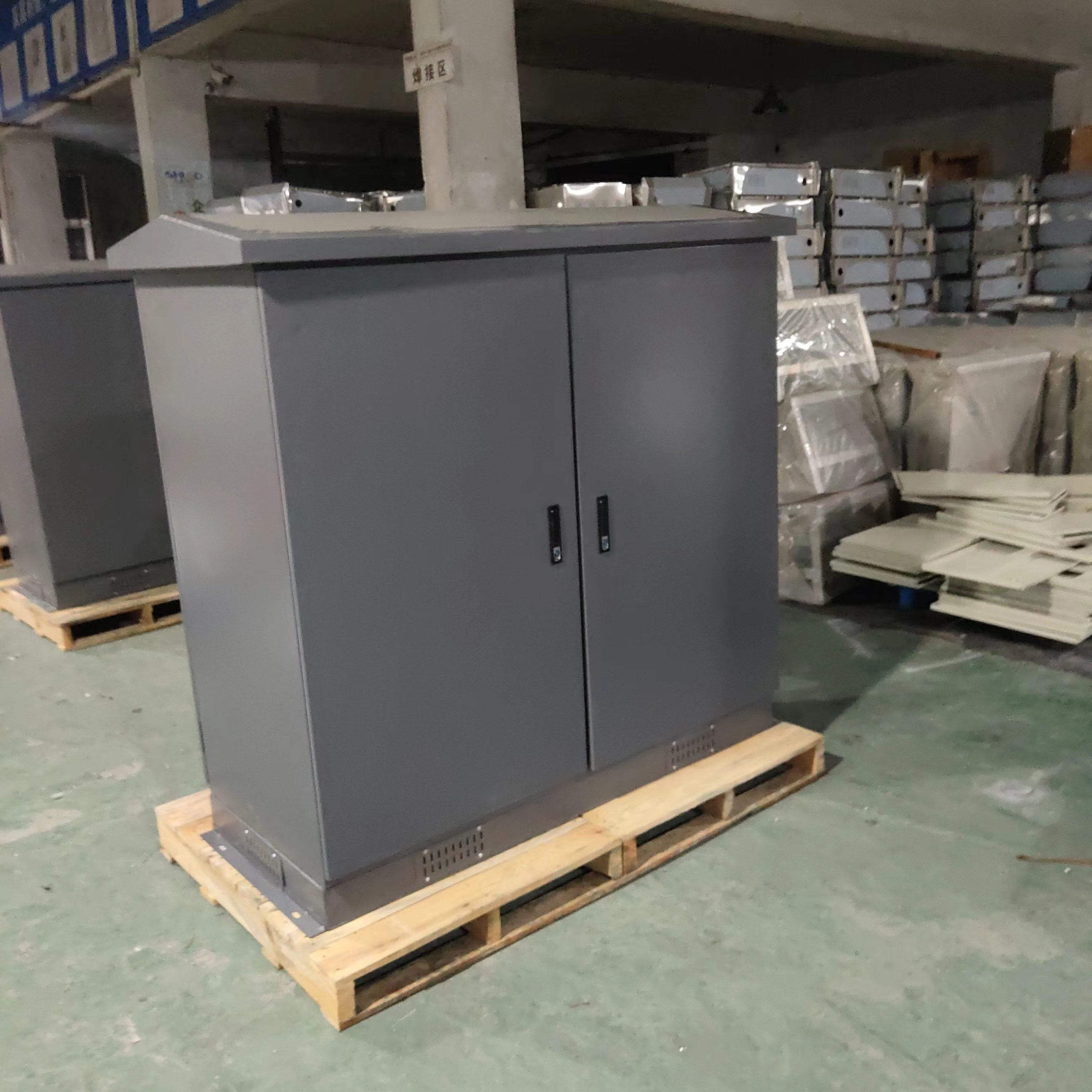 驰茗科技 出售 视频监控抱杆箱 可承接工程 可来图定制，灵活方便