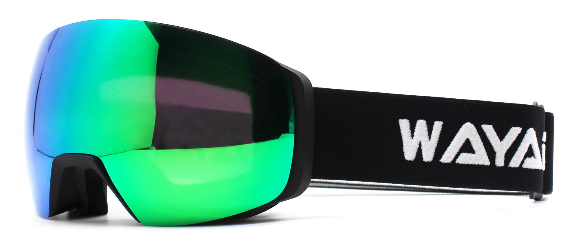 磁吸无边框雪镜双曲球面磁吸滑雪镜成人款滑雪眼镜