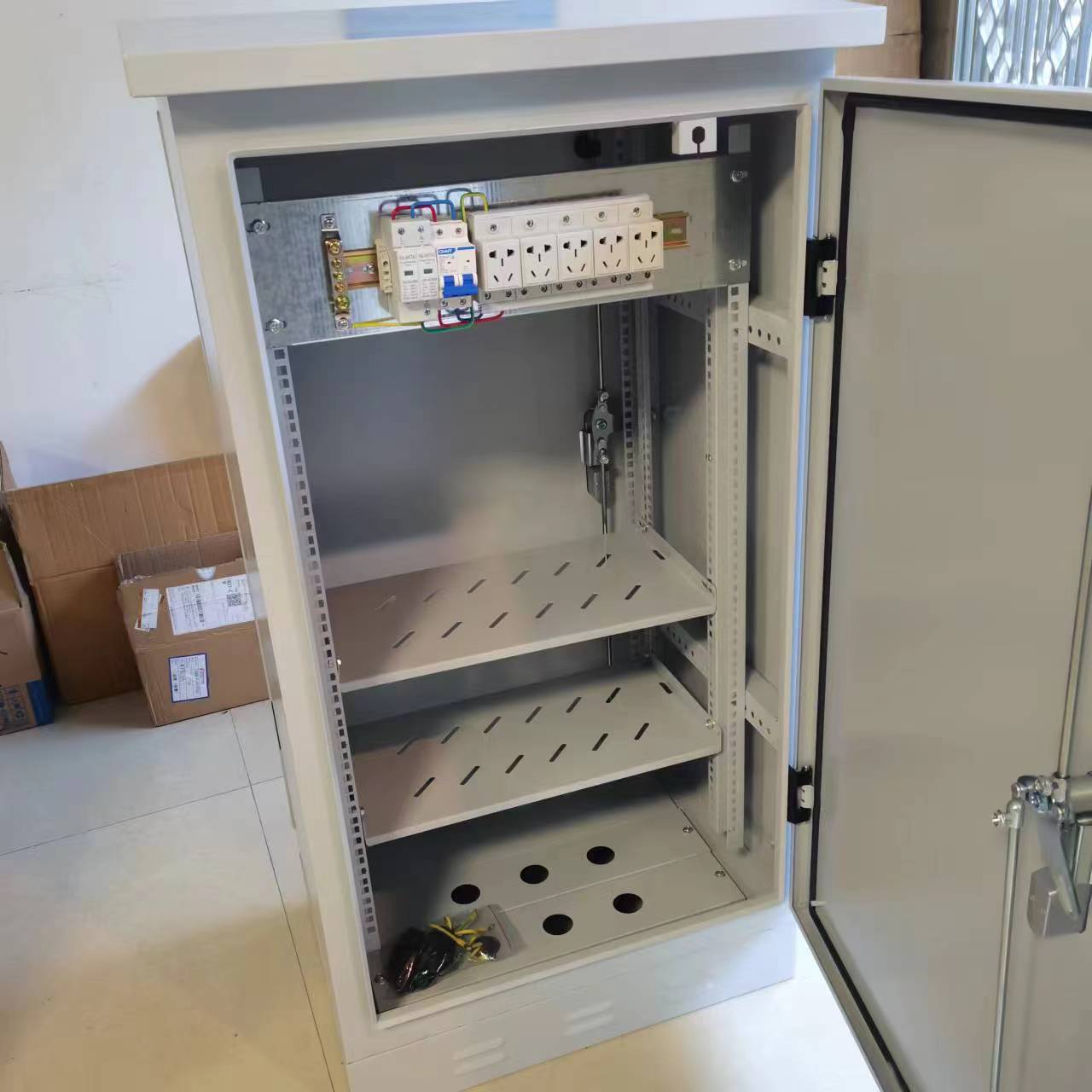 驰茗科技 供应 智能监控设备箱 高可靠性 可来图定制，灵活方便