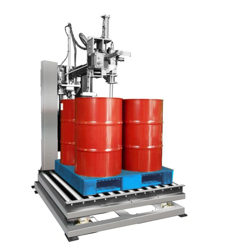200L/IBC吨桶共用摇臂灌装机