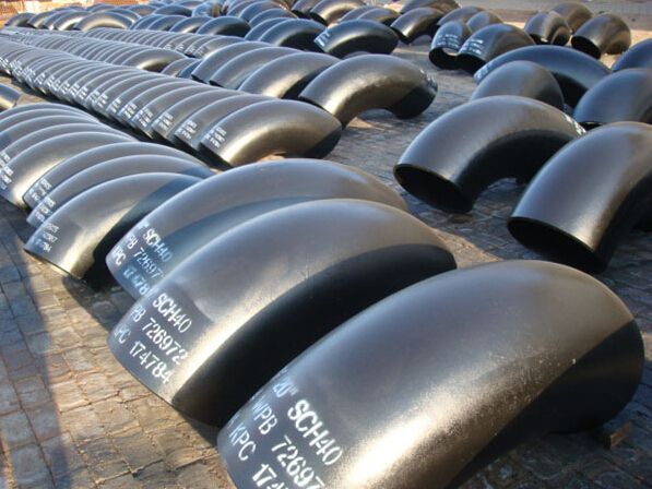 20#弯头20G长半径90度弯头Q345E厚壁弯头Q345D等径三通Q345E