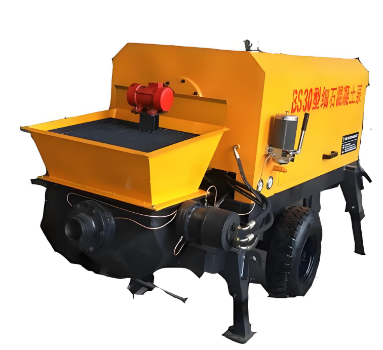 斜置式混凝土输送泵