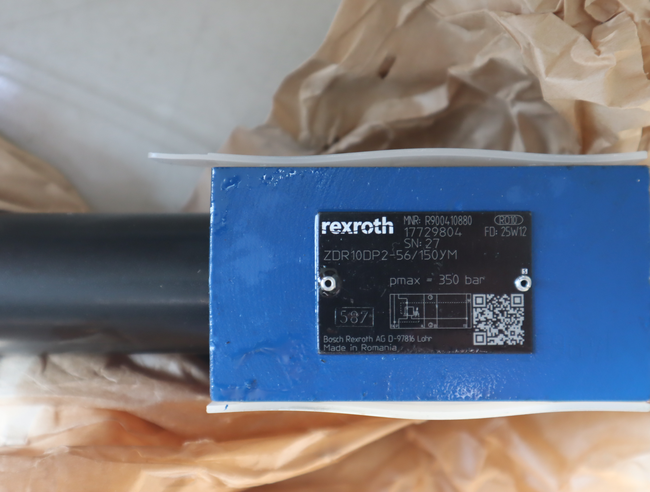ZDR10DP2-54/150YM R900410880 ZDR10DP2-55/150YM 力士乐REXROTH