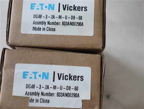 DG4V-3-2A-M-U-D8-60 833AN00290A 美国威格士VICKERS电磁阀丹佛斯