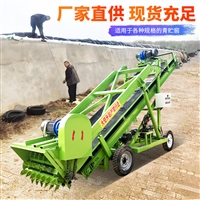 滚刀式牧草青储刮料机 横向移动扒草机 青贮取料机参数